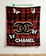Chanel Throw Blankets